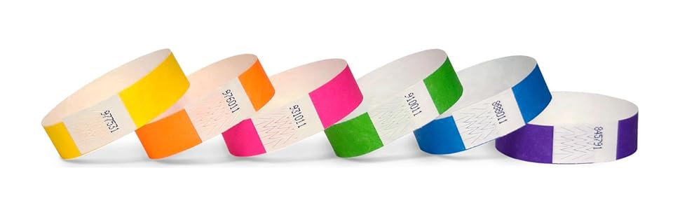  Examples of Tyvek Wristband Uses for Events